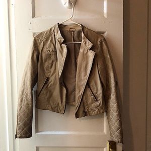 Free People Faux Leather Jacket